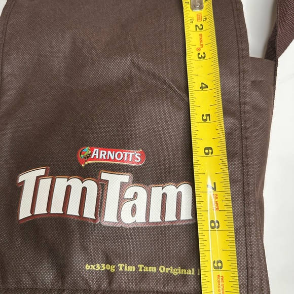 RARE Australian Arnotts TimTam Chocolate Biscuit Candy Stash Lunch BAG Insulated - Picture 2 of 6
